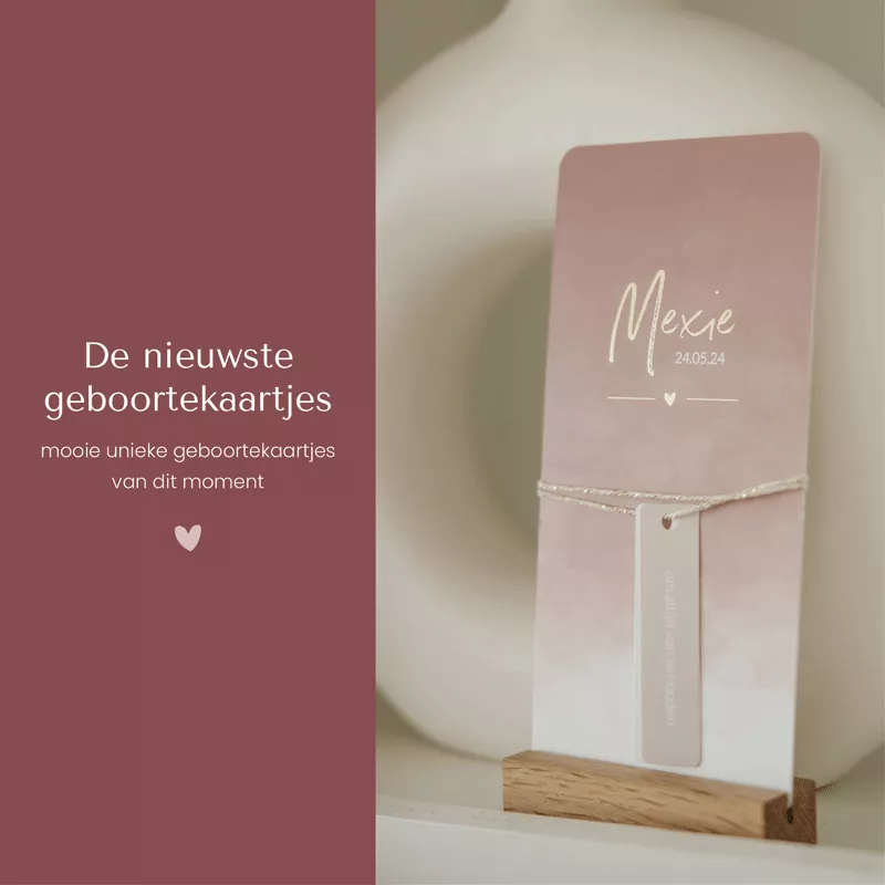 Big menu geboorte
