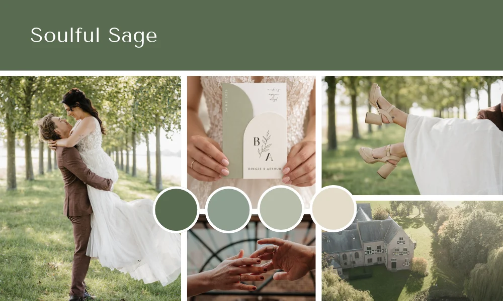 Soulful Sage - De bruiloft trend kleuren voor 2027