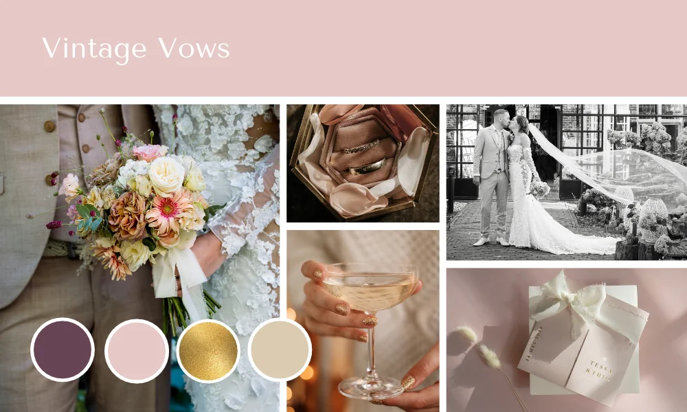 Vintage Vows, modern met een vleugje nostalgie voor bruiloften in 2027