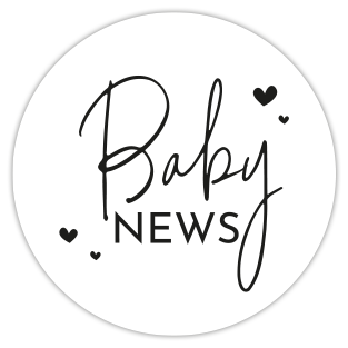 Sluitzegel Babynews met hartjes